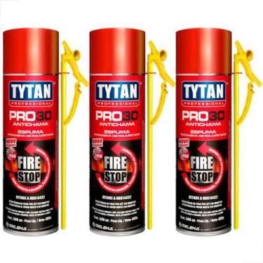 Imagem de Espuma Expansiva Pro30 500ml 480g 3 Unidades - Tytan Selena