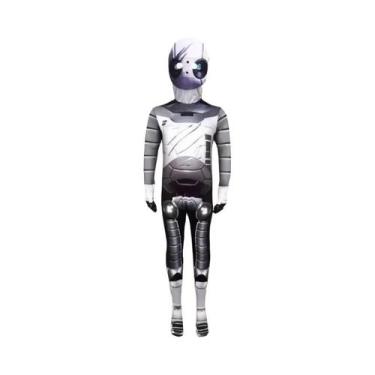 Imagem de Fantasia De Robô Para Crianças E Adultos, Macacão De Halloween, Fantas