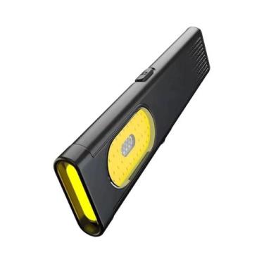 Imagem de Mini Lanterna LED De Chaveiro Recarregável USB-C Portátil Com Ímã Para