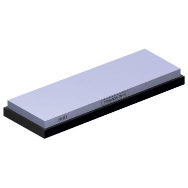 Imagem de Pedra Para Afiar Tramontina Profio Com Granulação 800 E Suporte Emborrachado