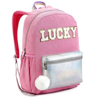 Imagem de Mochila De Costas Just Teen Denlex Rosa