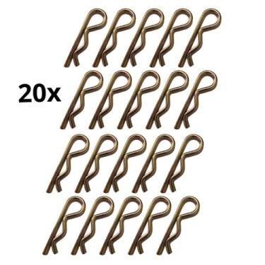 Imagem de Kit 20 Peças Grampo Ramona Trava R 4 x 88mm - Machparts