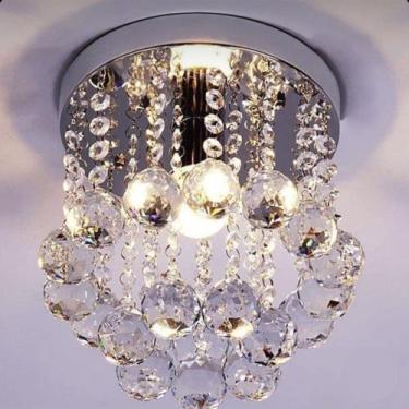 Imagem de Lustre De Cristal Para Sala Legítimo Redondo 25 cm de Altura - ILUSTRE