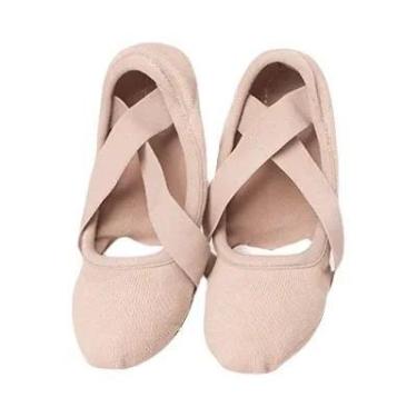 Imagem de Sapatilhas De Balé E Ginástica Para Meninas, Mulheres E Crianças, Elás