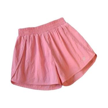 Imagem de Shorts De Algodão Infantil De Verão, Calças Esportivas Para Meninos E 