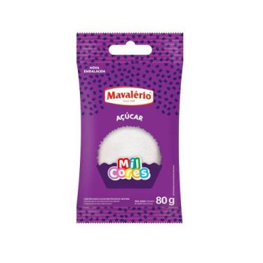 Imagem de Açúcar Granulado Mil Cores Mavalério 80g