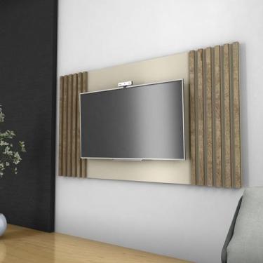 Imagem de Painel para Tv 50 Polegadas 90cmx160cm Ripado Dallas - Móveis Bosi