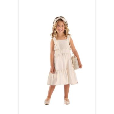 Imagem de Vestido Tecido Linho Foil Up Baby-Feminino