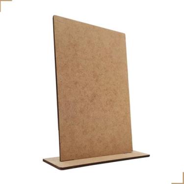 Imagem de Display Totem Mini Kit 50 Un Em Mdf 10x15cm Enfeite De Mesa - Tabuleir