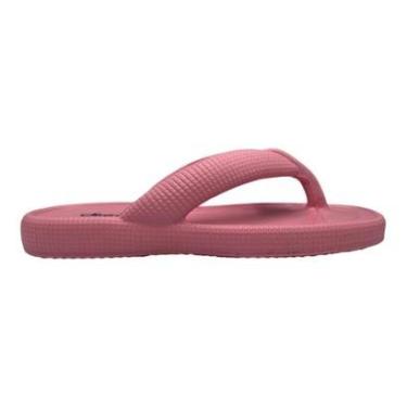 Imagem de Chinelo Dijean Feminino Nuvem Tamanco Flat Leve Macio 328 Rosa-Feminino