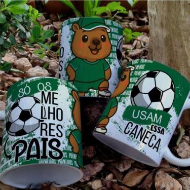 Imagem de Caneca Personalizada Capivara Dia dos Pais 325ml - tema futebol times 