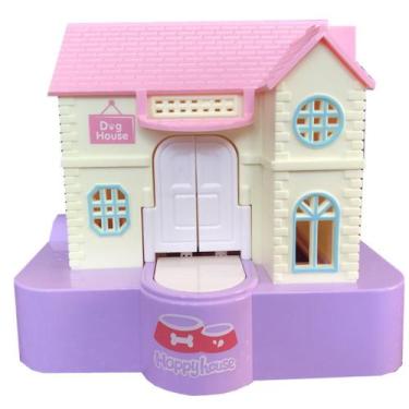 Imagem de Padrão de casinha de cachorro Piggy Bank para crianças e caixa de dinh