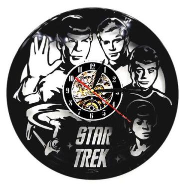 Imagem de Relógio de parede Treks Spock Data Vinyl Record Anime 29 cm - yiweisai