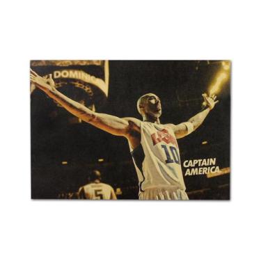 Imagem de Imagem de arte de parede de pôster Kobe Bryant Anime Art 51x35,5 cm - 