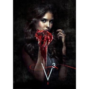 Imagem de Pôster com arte de parede Vampires Diaries Elenas Gilberts Anime 30x42