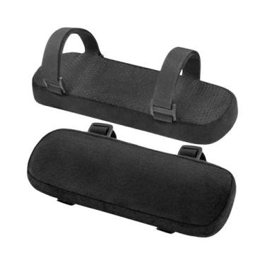 Imagem de Almofadas De Braço Para Cadeira De Escritório Em Espuma PU Macia, 2 Pe