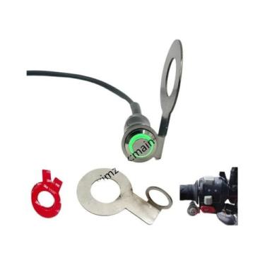 Imagem de Interruptor De Guidão LED À Prova d'Água Para Motocicleta, Liga/Deslig
