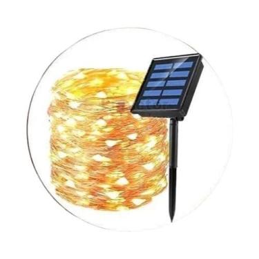 Imagem de Luzes LED Solares À Prova d'Água Com 8 Modos, Luzes De Fada Para Decor