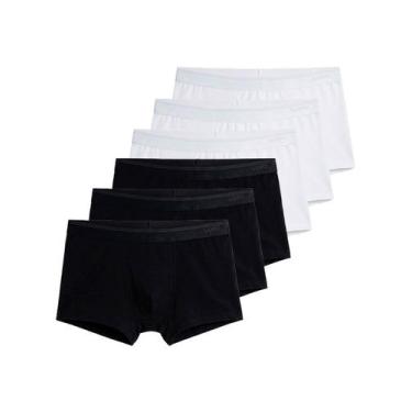 Imagem de Kit com 6 Cuecas Sunga Lupo 480-003 Colorido, Preto, M