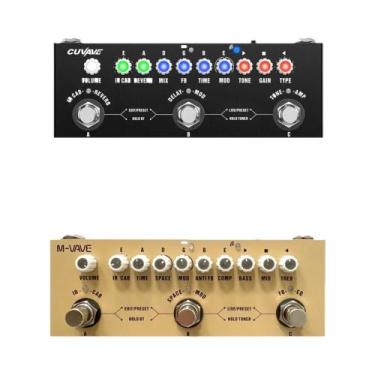 Imagem de Pedal De Guitarra Recarregável Multi Efeitos M-VAVE Cube BABY Chorus R