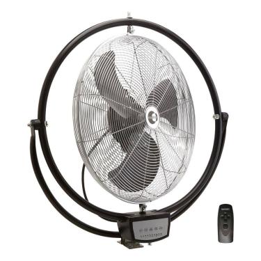 Imagem de Ventilador Parede Preto 50cm 127v Turbo - Comfort