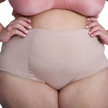 Imagem de Calcinha Plus Size Super Alta Pós Parto em Algodão - Vi Lingerie, 52, 