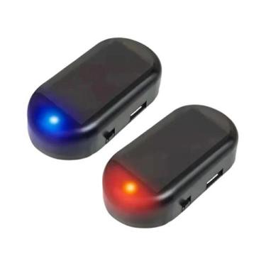 Imagem de Lâmpada De Alarme Solar Super Brilhante Para Carro, Sem Fio, Com Sinal