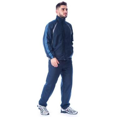 Imagem de Agasalho Masculino Tactel Calça E Jaqueta Forrado Esportivo - Butu Bir