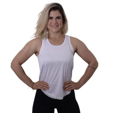 Imagem de Regata Feminina Dry Fitness Tapa Bumbum Longline Academia - FRV Moda F