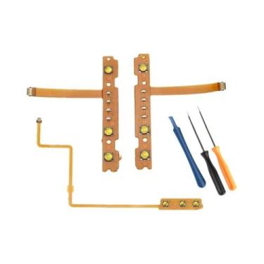 Imagem de Conjunto De Substituição De Cabo Flexível JoyCon NS L/R Com Ferramenta