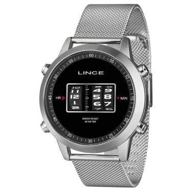 Imagem de Relógio LINCE masculino digital prata MDMH220L46 P1SX