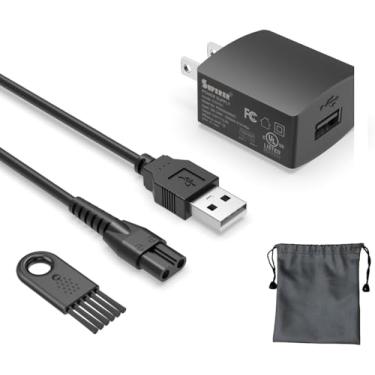 Imagem de Superer Substituição do carregador para Manscaped - (compatível com aparador elétrico de pelos da virilha 3.0/2.0)