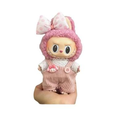 Imagem de Conjunto De Macacão De Pelúcia My Melody: Roupas Estilosas Para Boneca