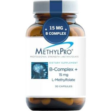 Imagem de Suplemento MethylPro B-Complex + 15 mg de L-metilfolato 30 cápsulas-Unissex
