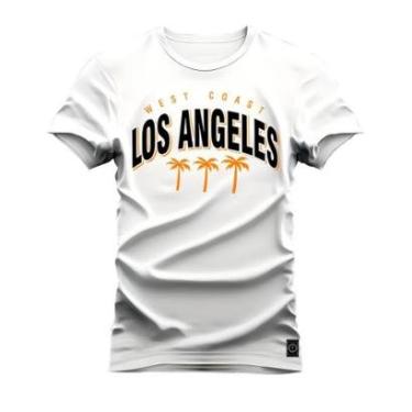 Imagem de Camiseta Plus Size Unissex Algodão Confortável West La-Unissex