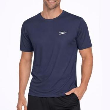 Imagem de Camiseta Speedo Basic Stretch Fast Masculina Marinho-Masculino