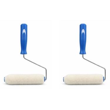 Imagem de 9 Rolo De Pintura Profissional Lã 15cm Tigre 1366-150