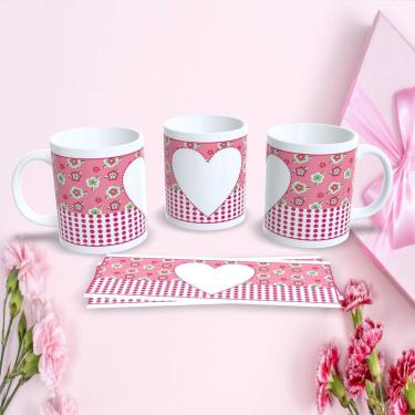 Imagem de Caneca de Porcelana 325ML Mães Estampa 98 Decorada para Dia das Mães Apta micro-ondas e...