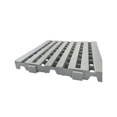 Imagem de ESTRADO CINZA 39,3x4,5x39,3CM PALLET PALETE 393x450x393MM - INTELPLAST