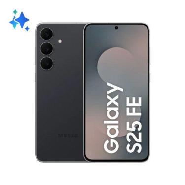 Imagem de Smartphone Galaxy S25 FE 128GB 8GB Samsung, Preto