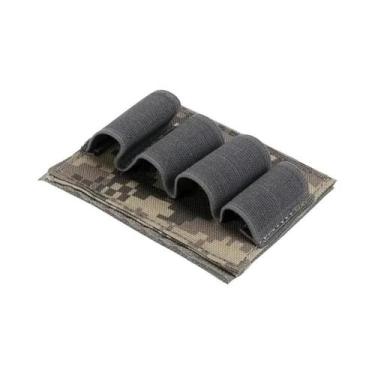 Imagem de Porta-Munição Redondo De Nylon Molle Calibre 12/20, Bolsa Para Carrega