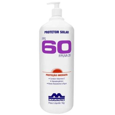Imagem de Protetor Solar FPS60 1 Kilo - A387 - MAVARO