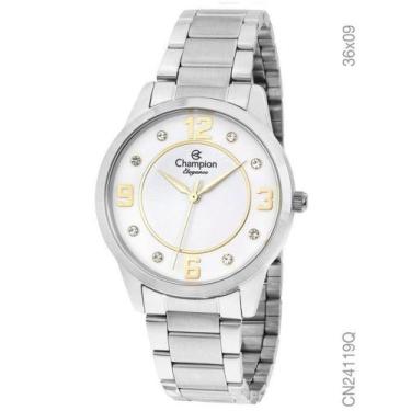 Imagem de Relógio Champion Feminino Elegance CN24119Q Prata