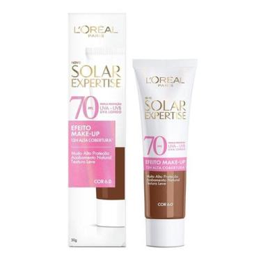 Imagem de Protetor Solar Facial L oréal Paris FPS70 Solar Expertise Efeito Make-