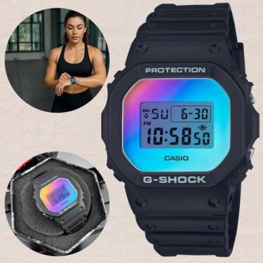 Imagem de Relógio de Pulso Casio G-Shock Furta-cor Feminino Masculino Digital Pr
