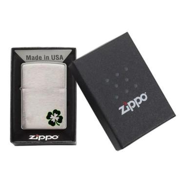 Imagem de Isqueiro Zippo Four Leaf Clover - Bicho da Graxa