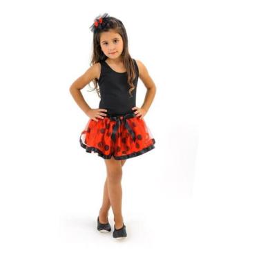 Imagem de Vestido Fantasia Infantil Tutu Ratinha Luxo Menina Infantil - ANJO FAN