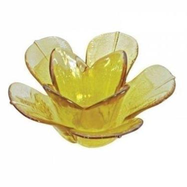 Imagem de Castical de vidro flor - BTC Decor