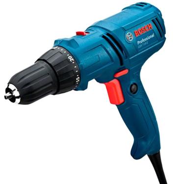 Imagem de Furadeira e Parafusadeira Elétrica 3-8 Bosch Doméstica GSR 7-14 e com Cabo 400W 220V