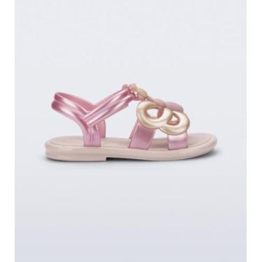 Imagem de Mini Melissa Sandália Hip Butterfly Baby, Bege, 20